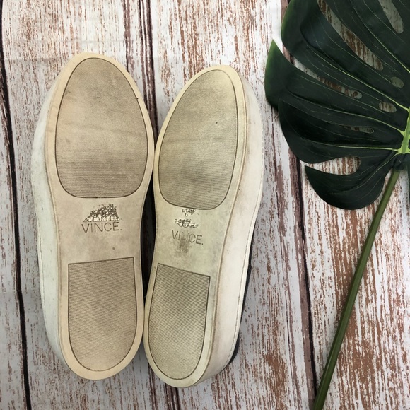 Vince Grey Wool Flatform Slip-on Shoes Size 10 - Picture 8 of 10